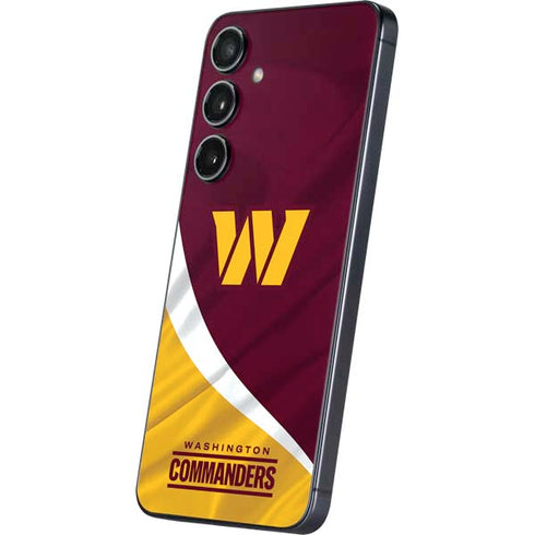 NFL Washington Commanders Flag Galaxy S25 Plus Skin