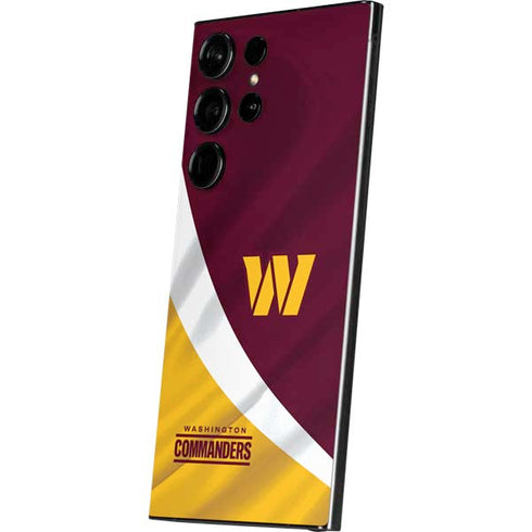 NFL Washington Commanders Flag Galaxy S24 Ultra Skin