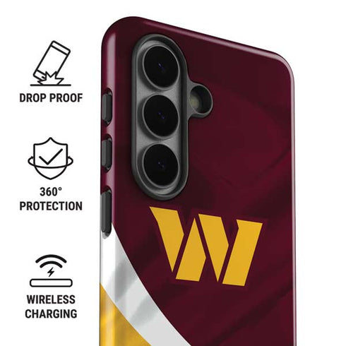 NFL Washington Commanders Flag Galaxy S26 Impact Case