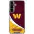 NFL Washington Commanders Flag Galaxy S26 Plus Clear Case