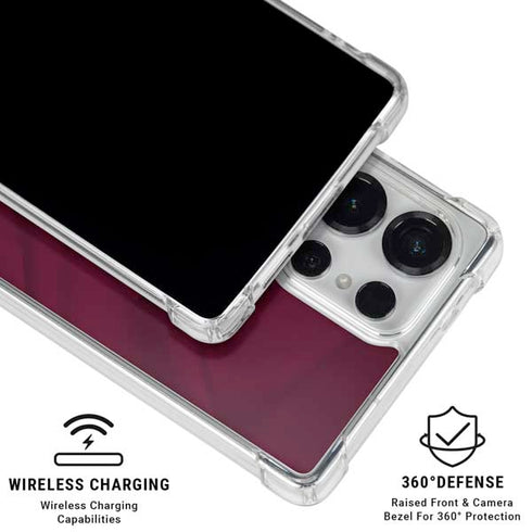 NFL Washington Commanders Flag Galaxy S26 Ultra Clear Case