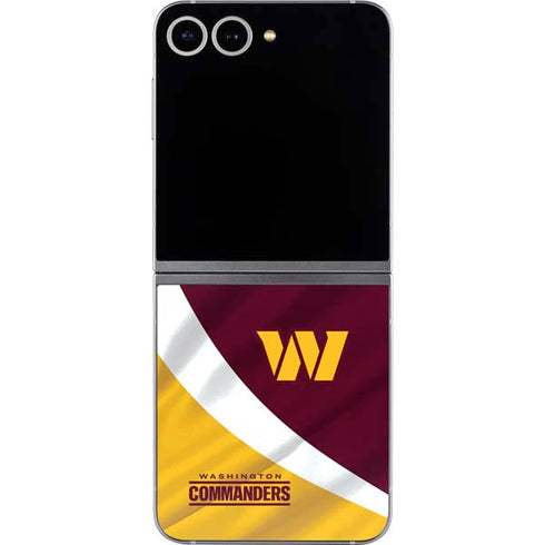 NFL Washington Commanders Flag Galaxy Z Flip6 Skin