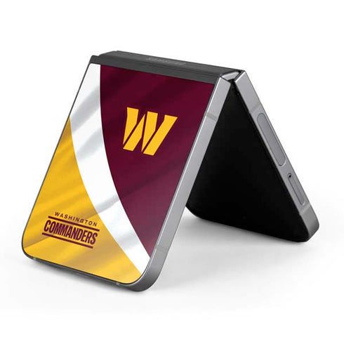 NFL Washington Commanders Flag Galaxy Z Flip6 Skin