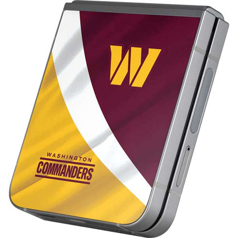 NFL Washington Commanders Flag Galaxy Z Flip6 Skin