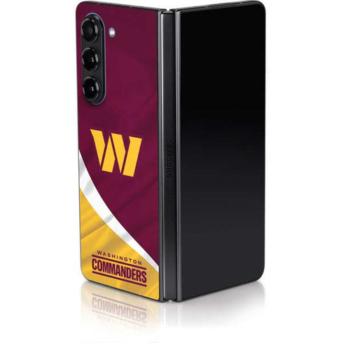 NFL Washington Commanders Flag Galaxy Z Fold5 5G Skin