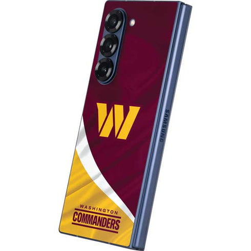 NFL Washington Commanders Flag Galaxy Z Fold6 Skin