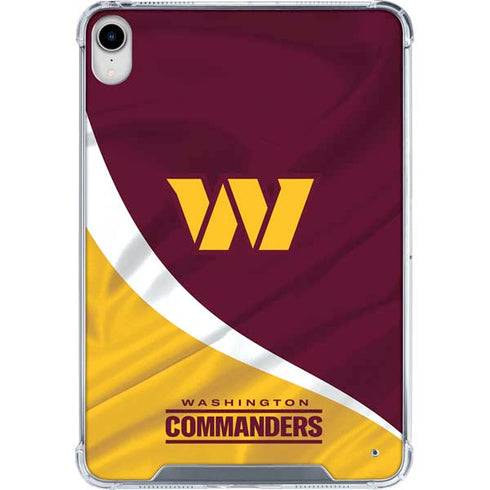 NFL Washington Commanders Flag iPad 11th Gen (2025) Clear Case