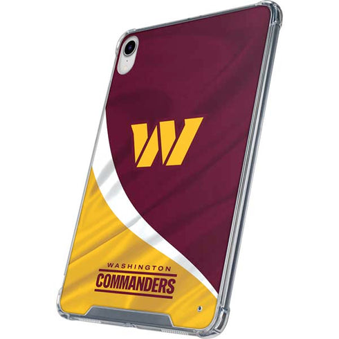 NFL Washington Commanders Flag iPad 11th Gen (2025) Clear Case
