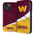 NFL Washington Commanders Flag iPhone 15 Plus Folio Case