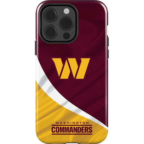 NFL Washington Commanders Flag iPhone 15 Pro Impact Case
