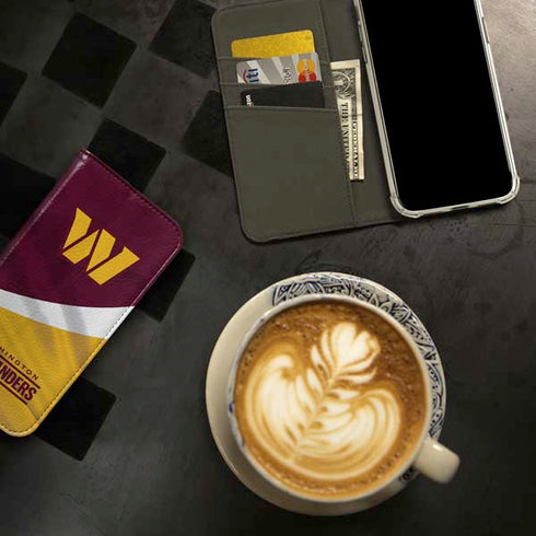 NFL Washington Commanders Flag iPhone 15 Pro Max Folio Case
