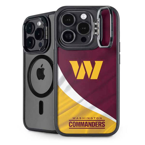 NFL Washington Commanders Flag iPhone 15 Pro Max Kickstand Case