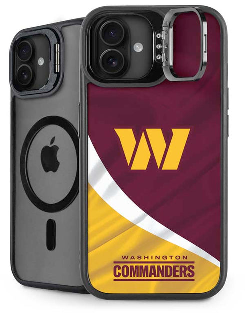 NFL Washington Commanders Flag iPhone 16 Plus Kickstand Case