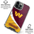 NFL Washington Commanders Flag iPhone 16 Pro Max Clear Case
