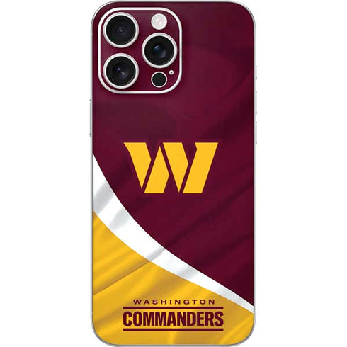 NFL Washington Commanders Flag iPhone 16 Pro Max Skin