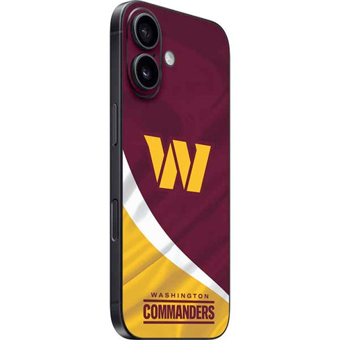 NFL Washington Commanders Flag iPhone 16 Skin