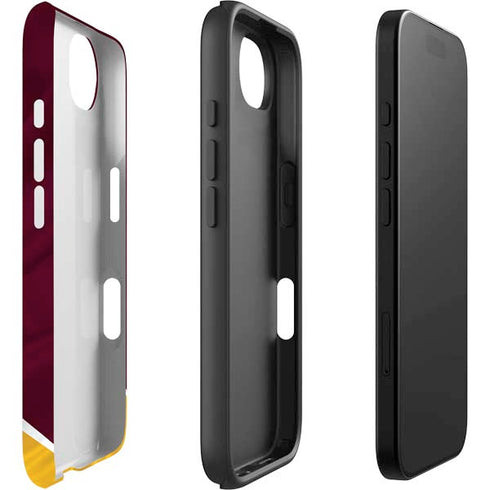 NFL Washington Commanders Flag iPhone 16e Impact Case