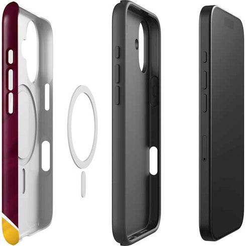 NFL Washington Commanders Flag iPhone 17 Magsafe Impact Case