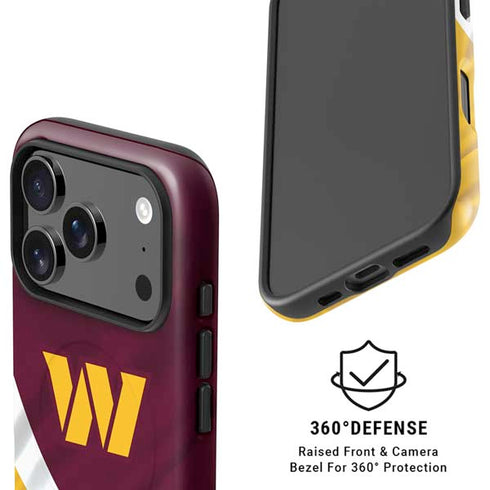 NFL Washington Commanders Flag iPhone 17 Pro Magsafe Impact Case