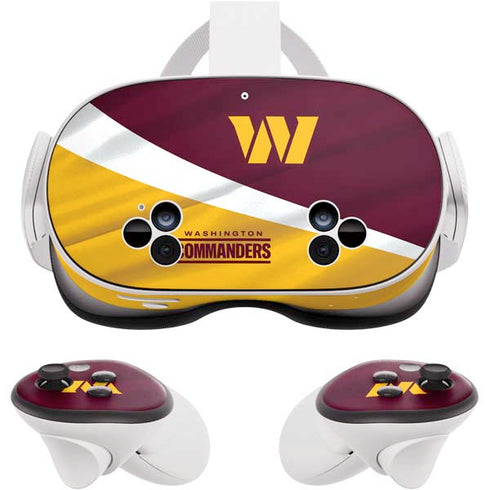 NFL Washington Commanders Flag Meta Quest 3S Skin