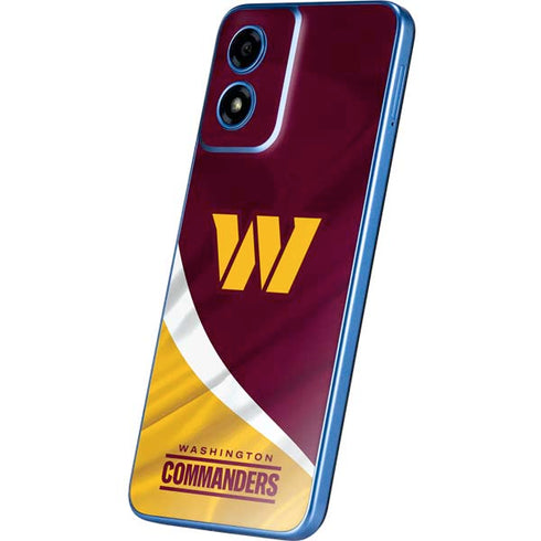 NFL Washington Commanders Flag Moto G Play 4G (2024) Skin