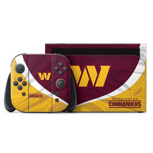 NFL Washington Commanders Flag Nintendo Switch 2 (2025) with Joy-Con Skin