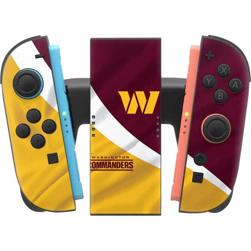 NFL Washington Commanders Flag Nintendo Switch 2 (2025) Joy-Con Controller Skin