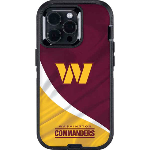 NFL Washington Commanders Flag Otterbox Defender iPhone Skin