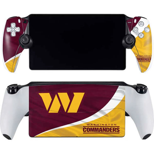 NFL Washington Commanders Flag PlayStation Portal Remote Player Skin