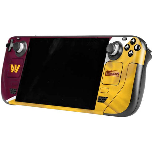 NFL Washington Commanders Flag Steam Deck Handheld Gaming Computer OLED Skin