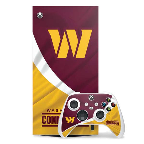 NFL Washington Commanders Flag Xbox Series X Skins