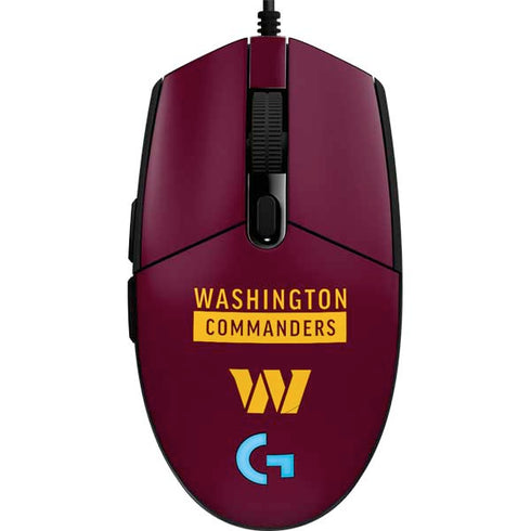NFL Washington Commanders G203 Prodigy RGB Wired Gaming Mouse Skin