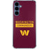 NFL Washington Commanders Galaxy A35 5G Clear Case