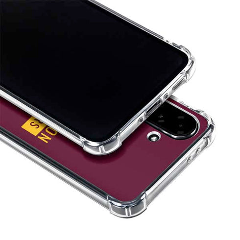 NFL Washington Commanders Galaxy A36 5G Clear Case
