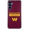 NFL Washington Commanders Galaxy A55 5G Clear Case