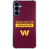 NFL Washington Commanders Galaxy A55 5G Clear Case