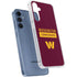 NFL Washington Commanders Galaxy A55 5G Clear Case