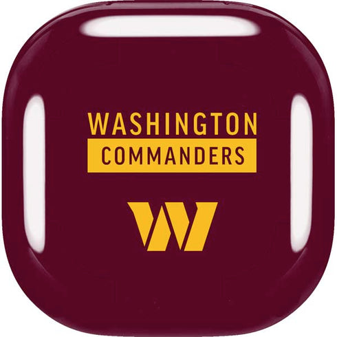 NFL Washington Commanders Galaxy Buds Live Skin