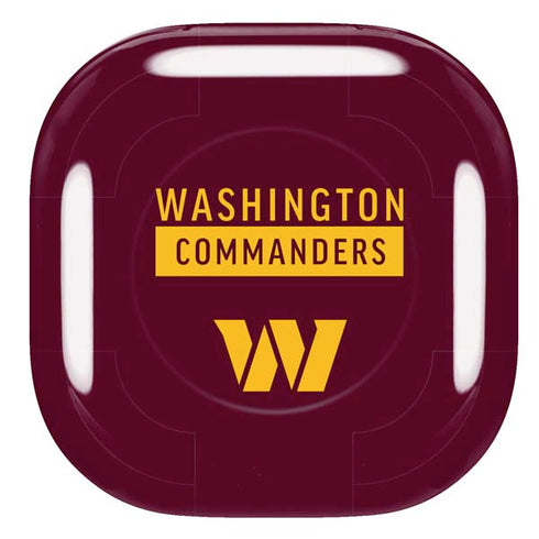 NFL Washington Commanders Galaxy Buds Live Skin