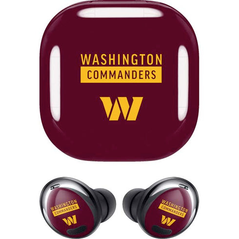 NFL Washington Commanders Galaxy Buds Pro Skin