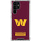 NFL Washington Commanders Galaxy S23 Ultra Clear Case