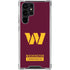 NFL Washington Commanders Galaxy S23 Ultra Clear Case