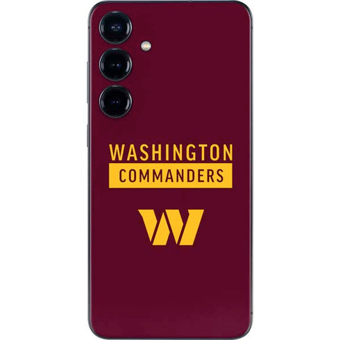 NFL Washington Commanders Galaxy S25 Plus Skin