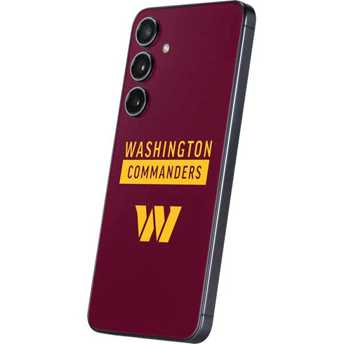 NFL Washington Commanders Galaxy S25 Plus Skin