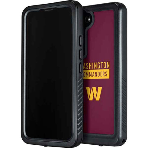 NFL Washington Commanders Galaxy S24 Waterproof Case