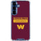 NFL Washington Commanders Galaxy S25 Clear Case