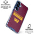 NFL Washington Commanders Galaxy S25 Clear Case