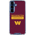 NFL Washington Commanders Galaxy S25 Plus Clear Case