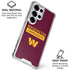 NFL Washington Commanders Galaxy S25 Ultra Clear Case