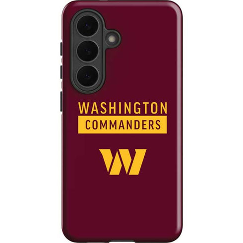 NFL Washington Commanders Galaxy S26 Impact Case
